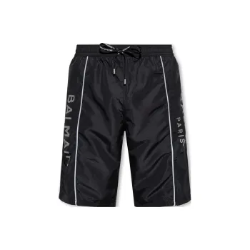 BALMAIN Swimming Shorts Men's Black