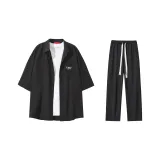 Top Black+Pants Black