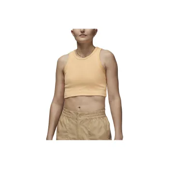 JORDAN Tank Tops Women's Gold