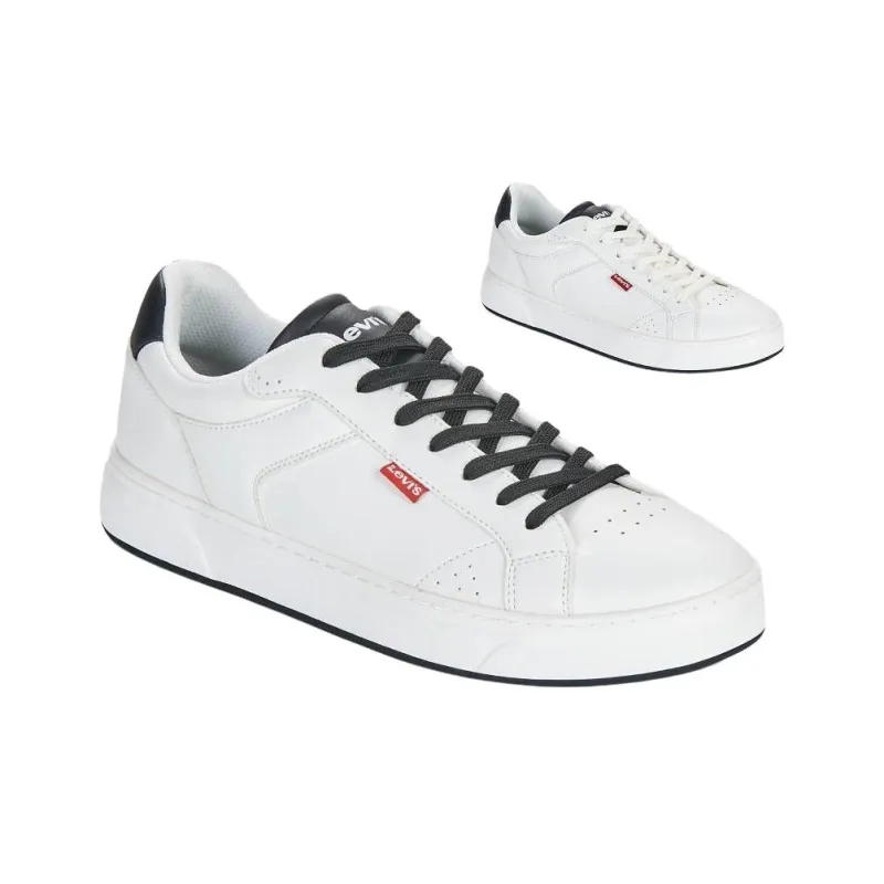 Levi's Rucker Low Top Skateboard Shoes Men's White-2