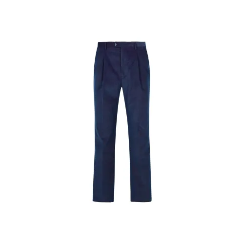 ETRO Pleat Detailed Velvet Trousers