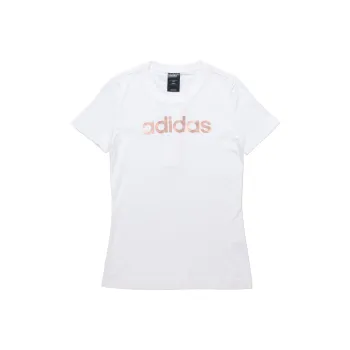 Adidas Originals Set in Sleeve T Shirt Women's White