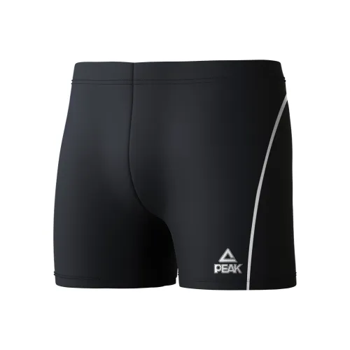PEAK Swimming Shorts Unisex Black Silver[Thigh Length Pants]