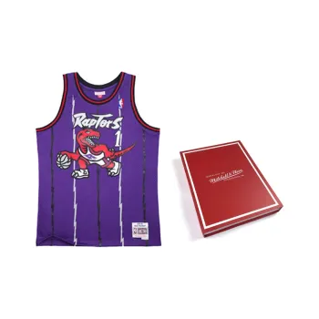 Mitchell Ness Basketball Jerseys Unisex Purple Gift Box Set