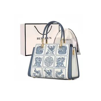 Bullrun Cow Leather Handbag Women's Multicolor