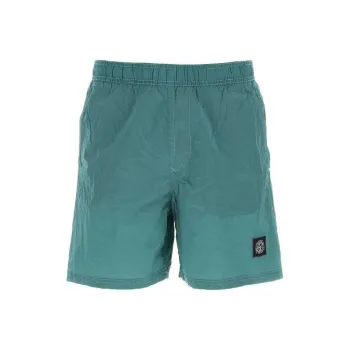 STONE ISLAND Logo patch Swim Shorts
