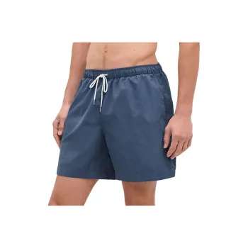 HERMES SS25 Swimming Shorts Men's Blue