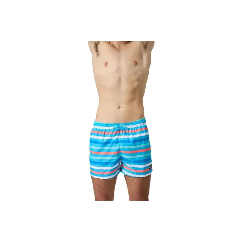 Speedo Men's Printed Leisure 14' Swim Shorts Blue Swimming Shorts Men Blue-0