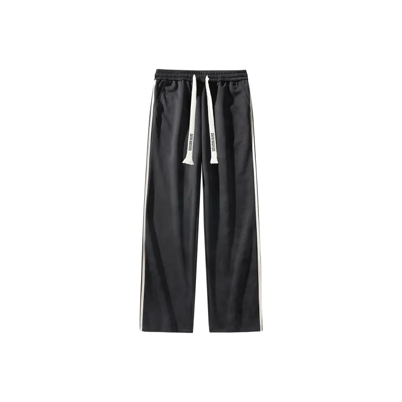 David Bakken Casual Pants Unisex Black-0