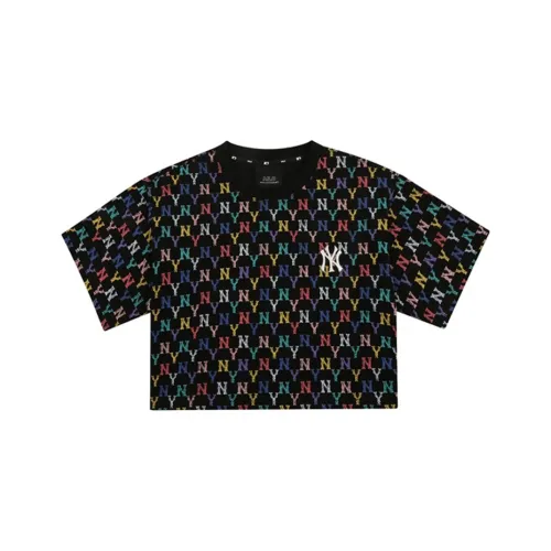 MLB Crop Tops Women's Black
