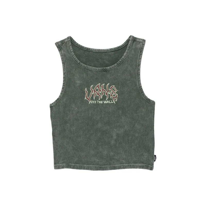 Vans Ritual Tank Tops Women's Green-0