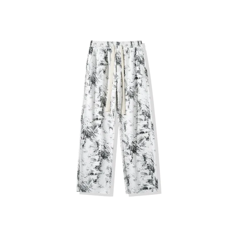 Small Columns Under The Sea Casual Pants Unisex-0
