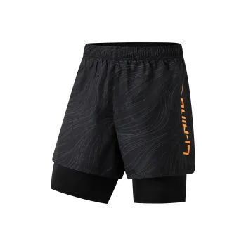 LiNing Swimming Series Beach Shorts Men's Black