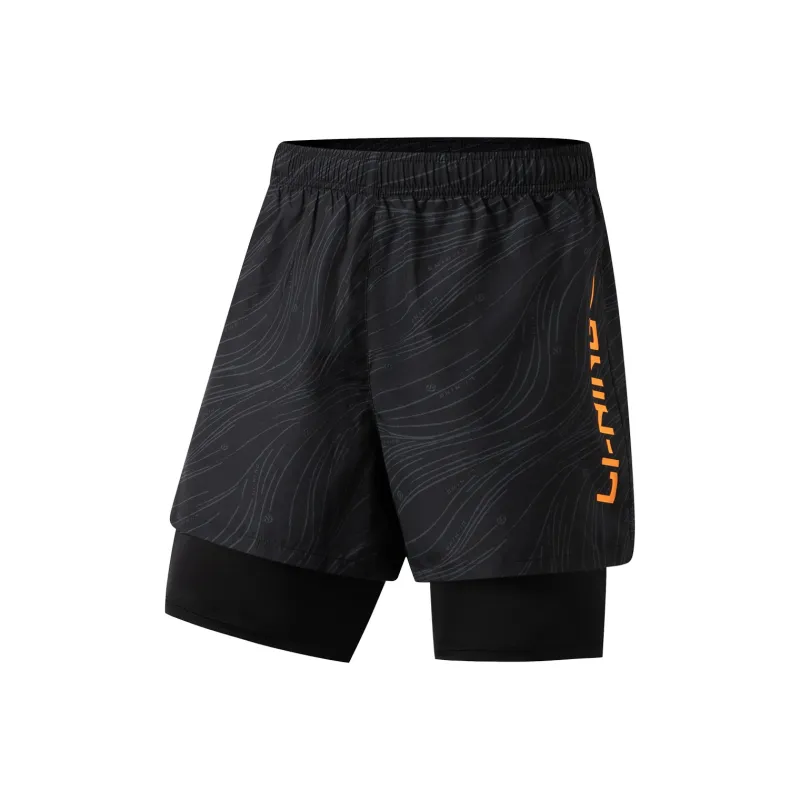 LiNing Swimming Series Beach Shorts Men's Black-0