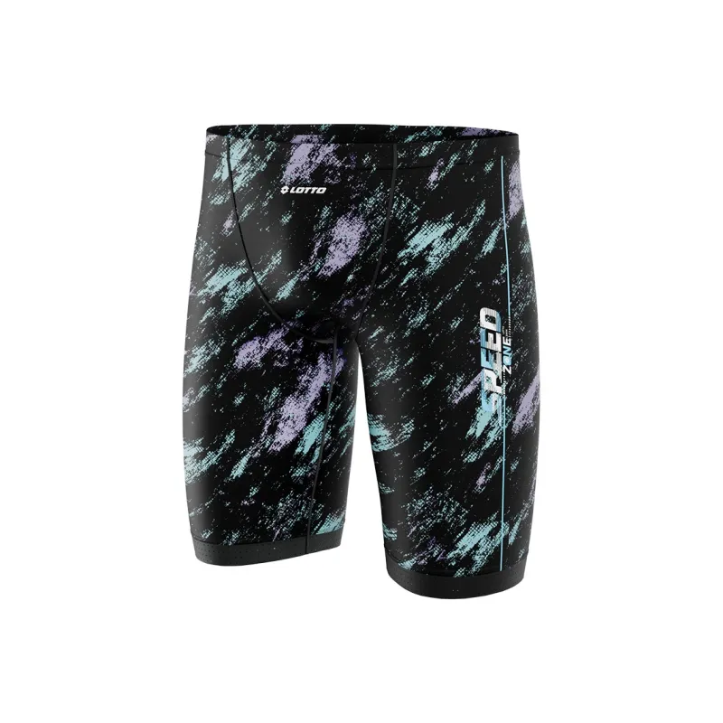 LOTTO Swimming Shorts Men's Black Green-0