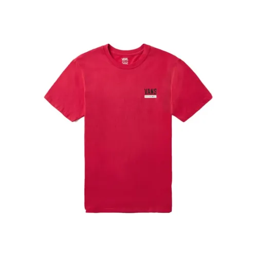 Vans TEE SSOFF THE WALL Regular T-Shirt Women's Red