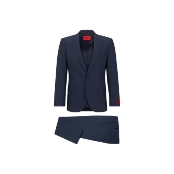 HUGO BOSS SS23 Business Suit Men's Dark Blue