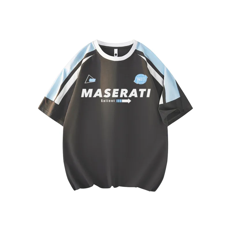 Maserati Raglan Sleeve T Shirt Unisex-18