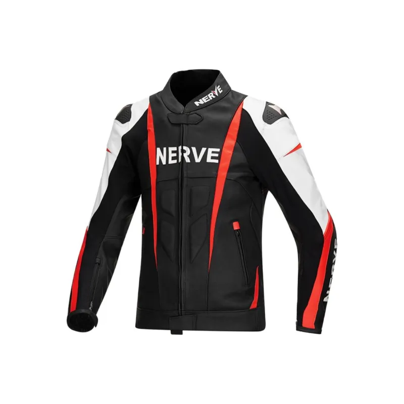 NERVE Biker Jacket Leather Unisex-0