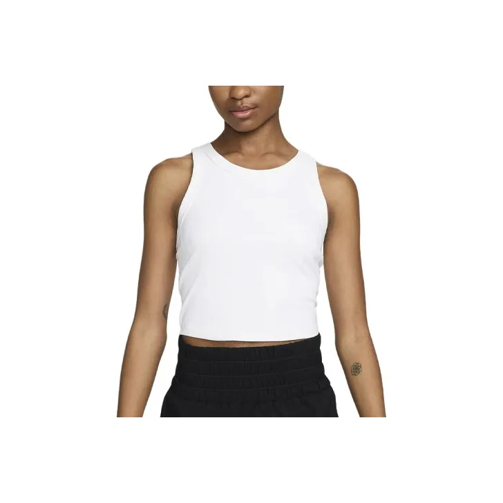 Nike One Fitted Women's Dri-FIT Strappy Cropped Tank Top-0