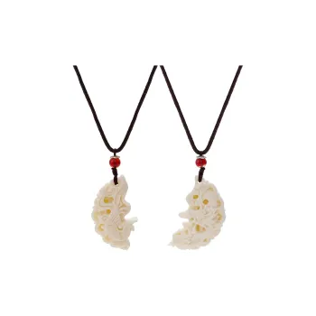 ENFANTIN Ivory Nut Necklaces Unisex