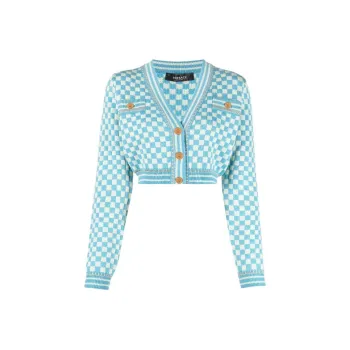 VERSACE SS22 Knitwear Women's Blue