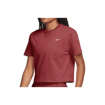 Nike Crop Tops Women's Fir Wood Red