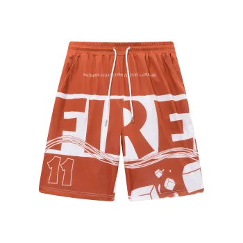 FireMonkey Basketball Shorts Unisex Red