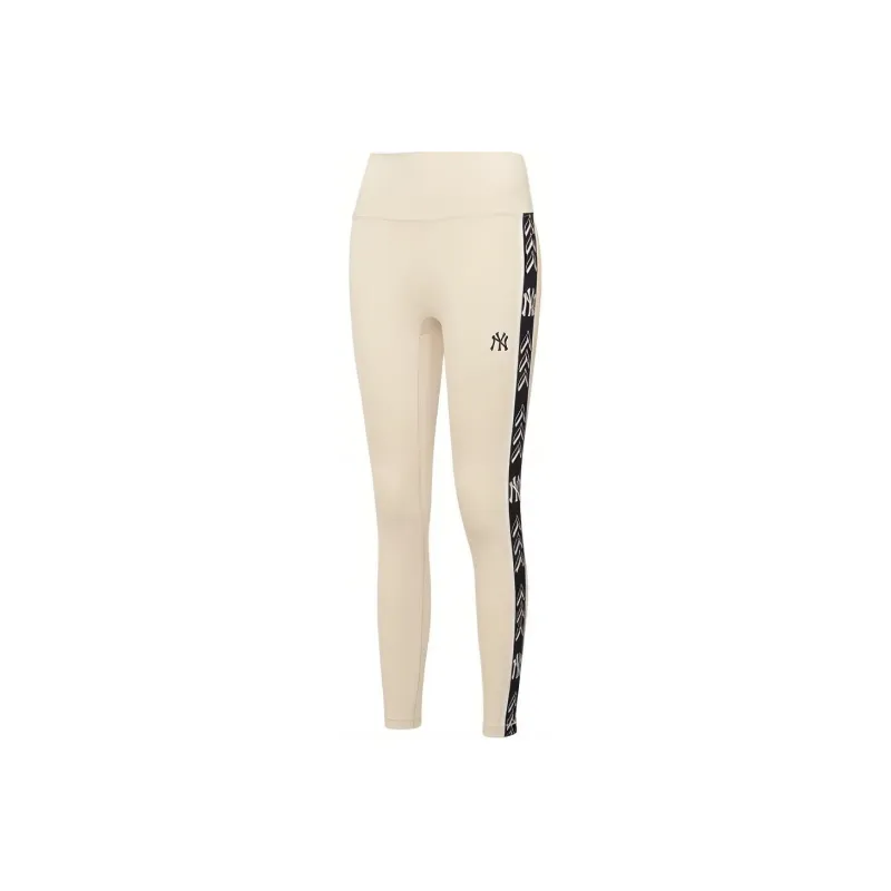 MLB New York Yankees Sports Pants Unisex Beige-0
