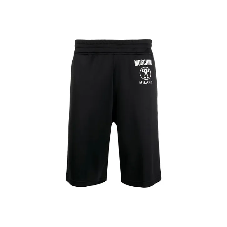 MOSCHINO Logo Print Bermuda Shorts-0
