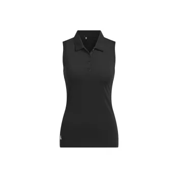 Adidas Free Shipping With AdiClub Ultimate365 Solid Sleeveless Polo Shirt