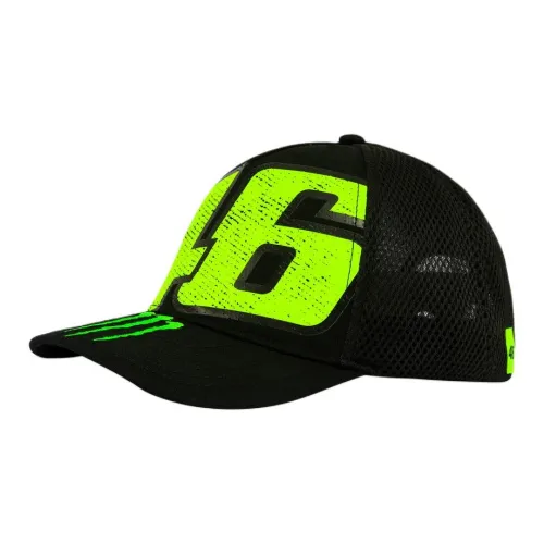 VR46 Cotton, Polyester Baseball Caps Unisex Black