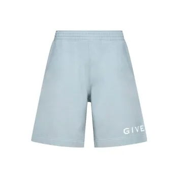 Givenchy Logo print Jersey Bermuda Shorts