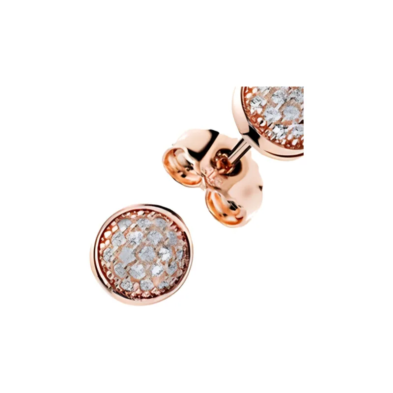 Pandora Stud Earrings Women's Rose Gold-2