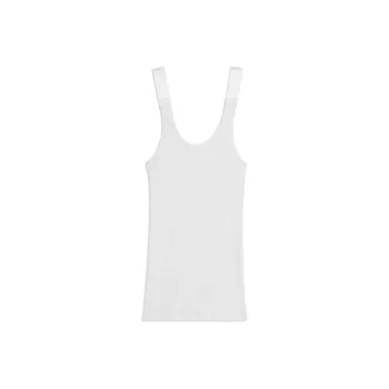 Helmut Lang Ribbed Stretch Tank Top