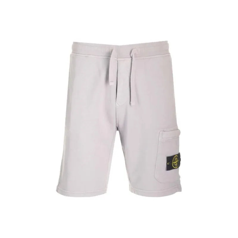 STONE ISLAND Regular Fit Cargo Bermuda Shorts-0