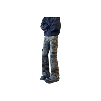 CORNILOT Casual Pants Unisex Camouflage