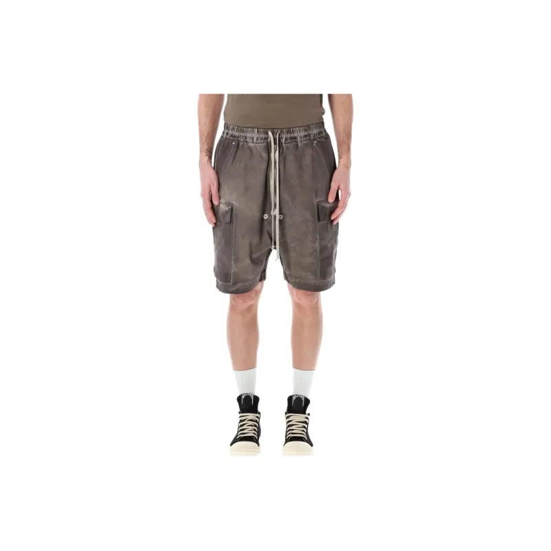 Rick Owens DRKSHDW Cargobela Utility pocket Shorts-0