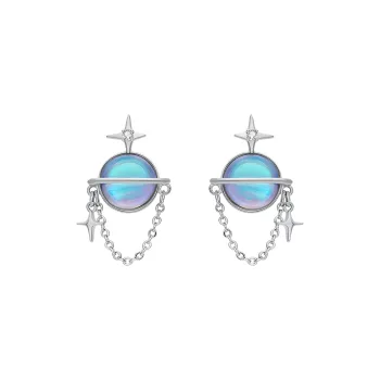 DOWER&HALL S925 Silver Stud Earrings Women's