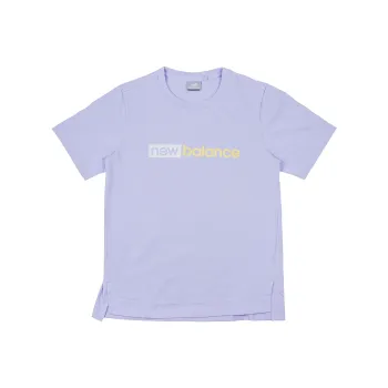 New Balance Set in Sleeve T Shirt Women's Purple