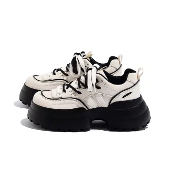 DAPHNE Shock Absorbers With Slip Resistant And Abrasion Resistant Properties Low Top Chunky Sneakers Women's