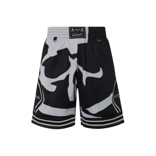Mastermind Japan X Mitchell Ness Mastermind Joint Series Sports Shorts Men Black