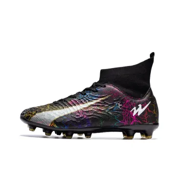 Binary Soccer Shoes Unisex High Top White