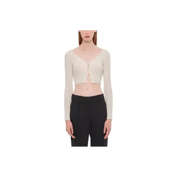 Jacquemus Le Cardigan Alzou Crop Top
