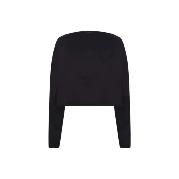 PRADA Crop Tops Women's Black