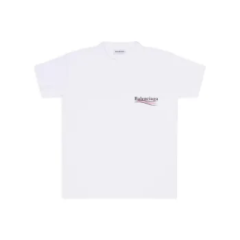 Balenciaga T Shirt Women's White Loose Fit