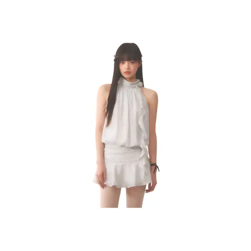 WEEKEND HUB Sleeveless Dress Women's White