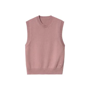 Carhartt WIP SS24 W' Chester Vest Sweater Tank Tops Women's Pink
