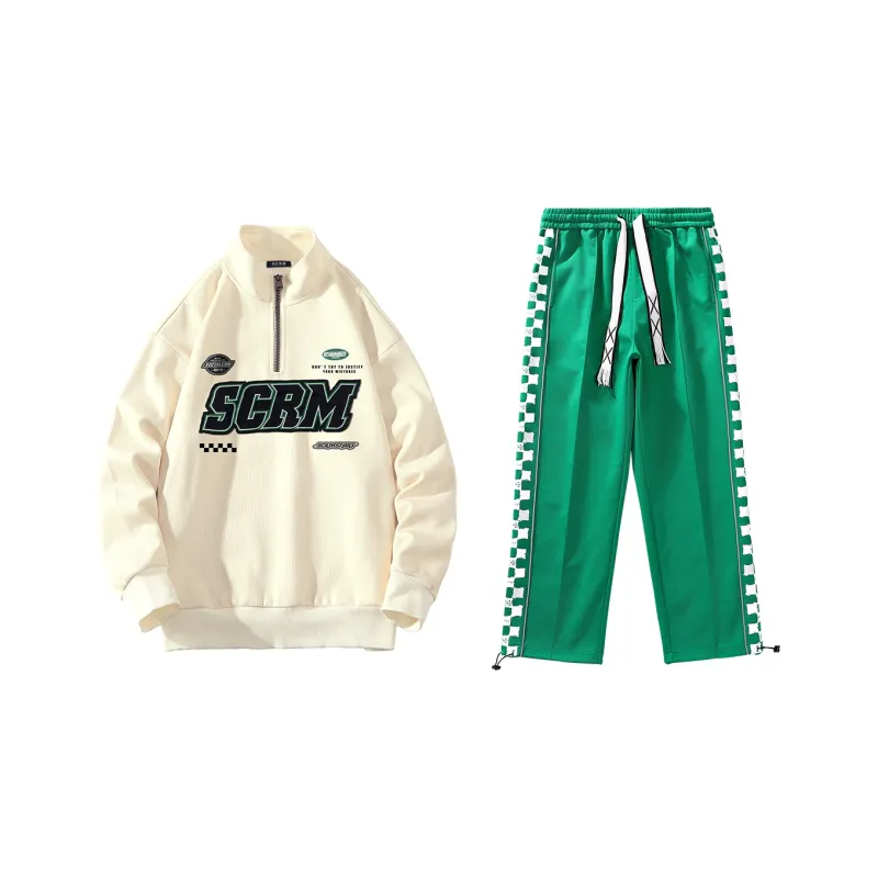 SCRM Straight Set Spring And Autumn Unisex-4