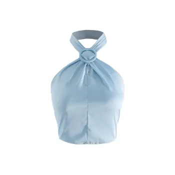 TORIGHT Tank Tops Women's Blue